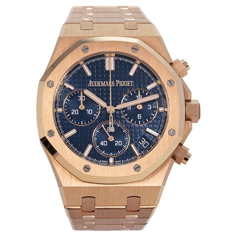 fake audemars piguet rose gold|Audemars Piguet chronograph gold.